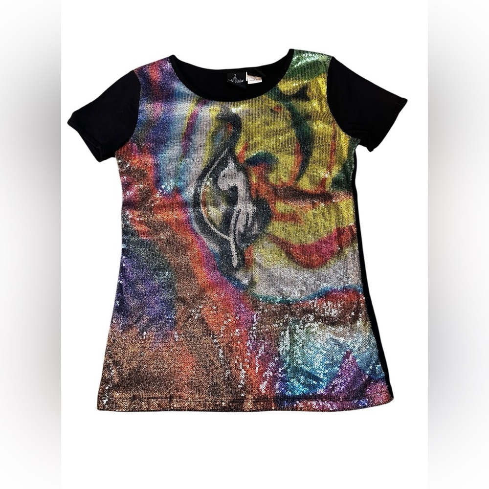 Baby phat, authentic Y2K sequin top, XL